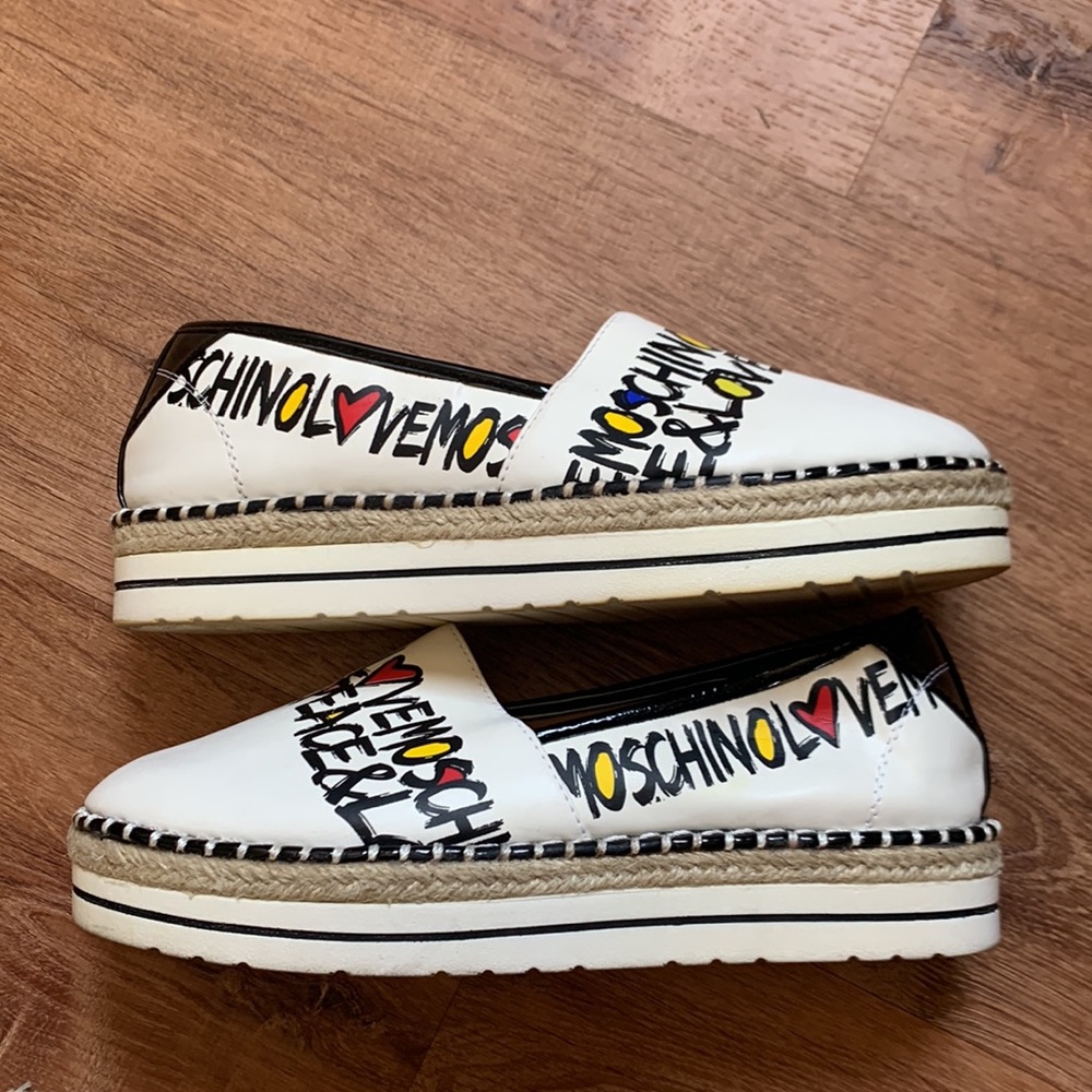 Sold ****Love Moschino Espadrilles Size 37 - Picture 5 of 8